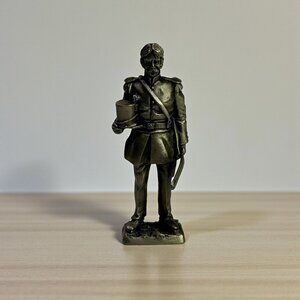 Army Captain 1855 Franklin Mint American Military Sculpture Figurine - 1984